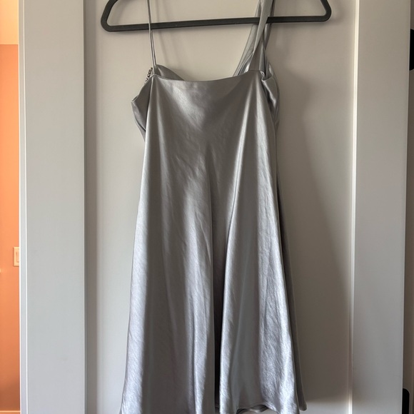 Formal Silver Dress - Picture 2 of 3